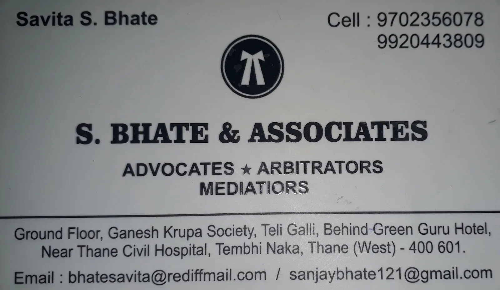 Advocate Savita Bhate and Associates