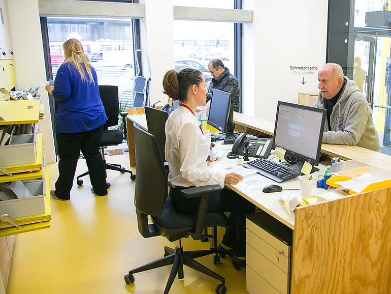 Caritas Day Center at the main station