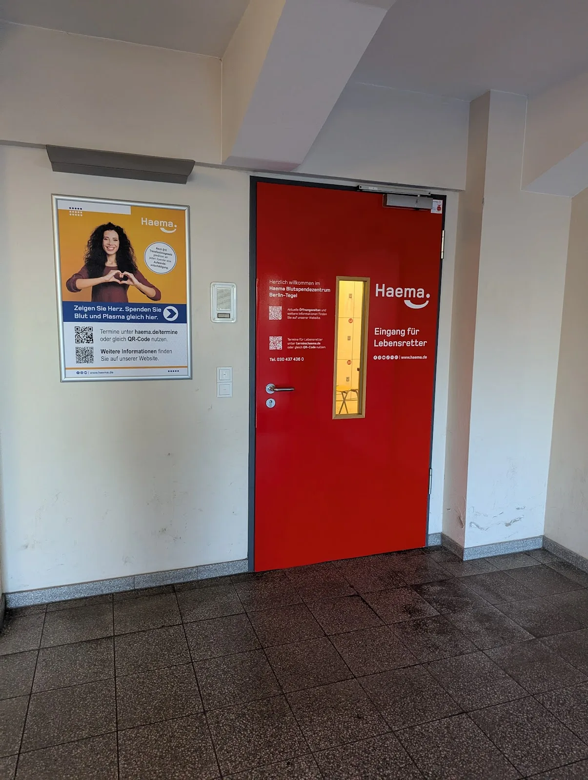 Haema Blutspendezentrum Berlin-Tegel