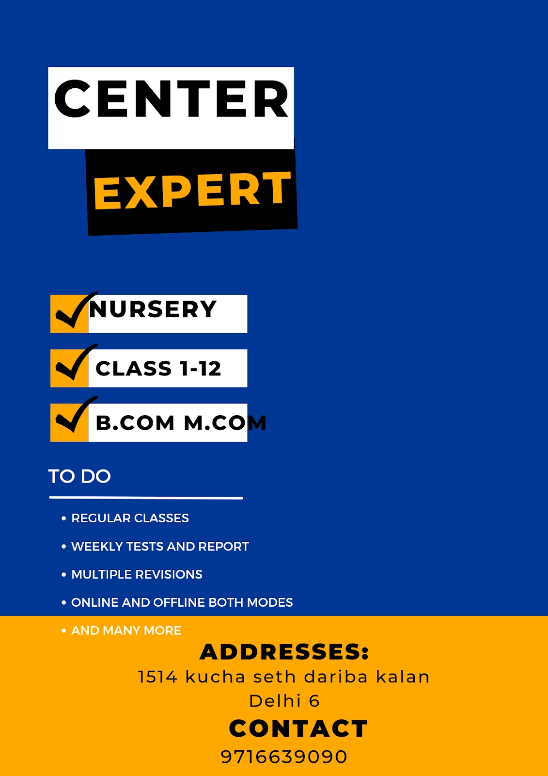 Center Expert