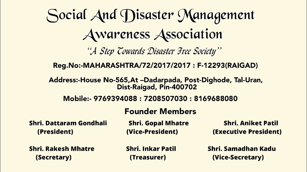 Social & Disaster Management Awareness Association