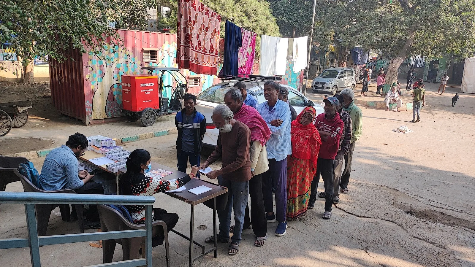 Dusib Night Shelter, Sarai Kale Khan