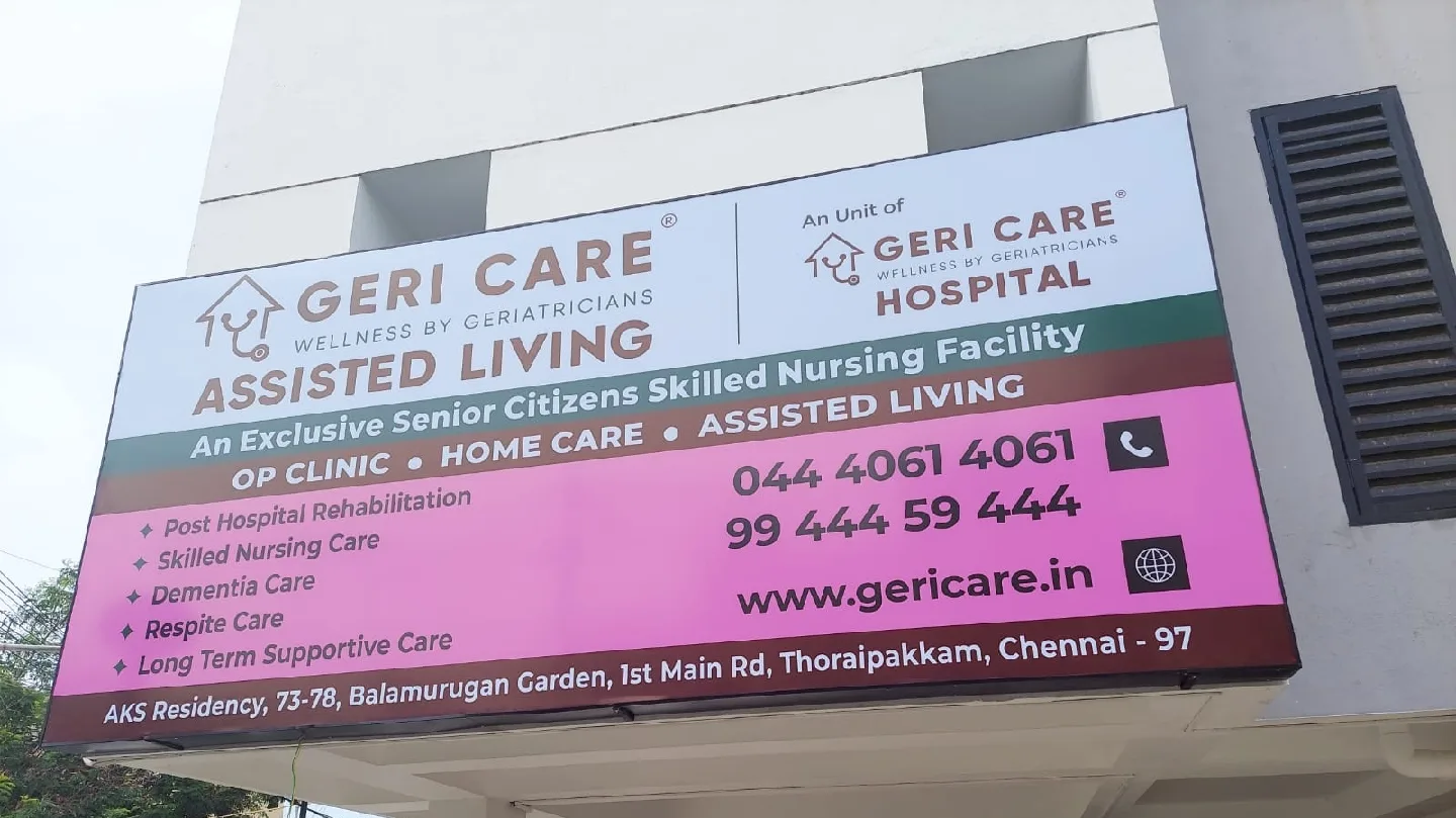 Geri Care Skilled Nursing Facility & Senior Citizens Clinic - Thoraipakkam