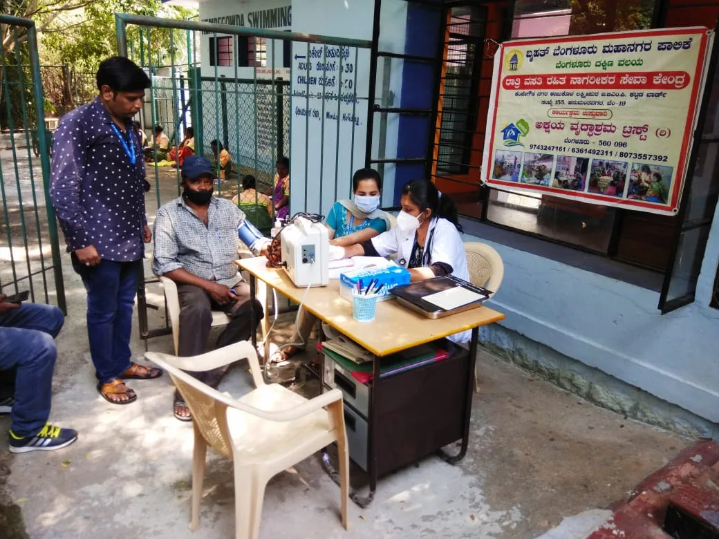DAY- NULM Urban homeless shelter,BBMP kempegowdanagar