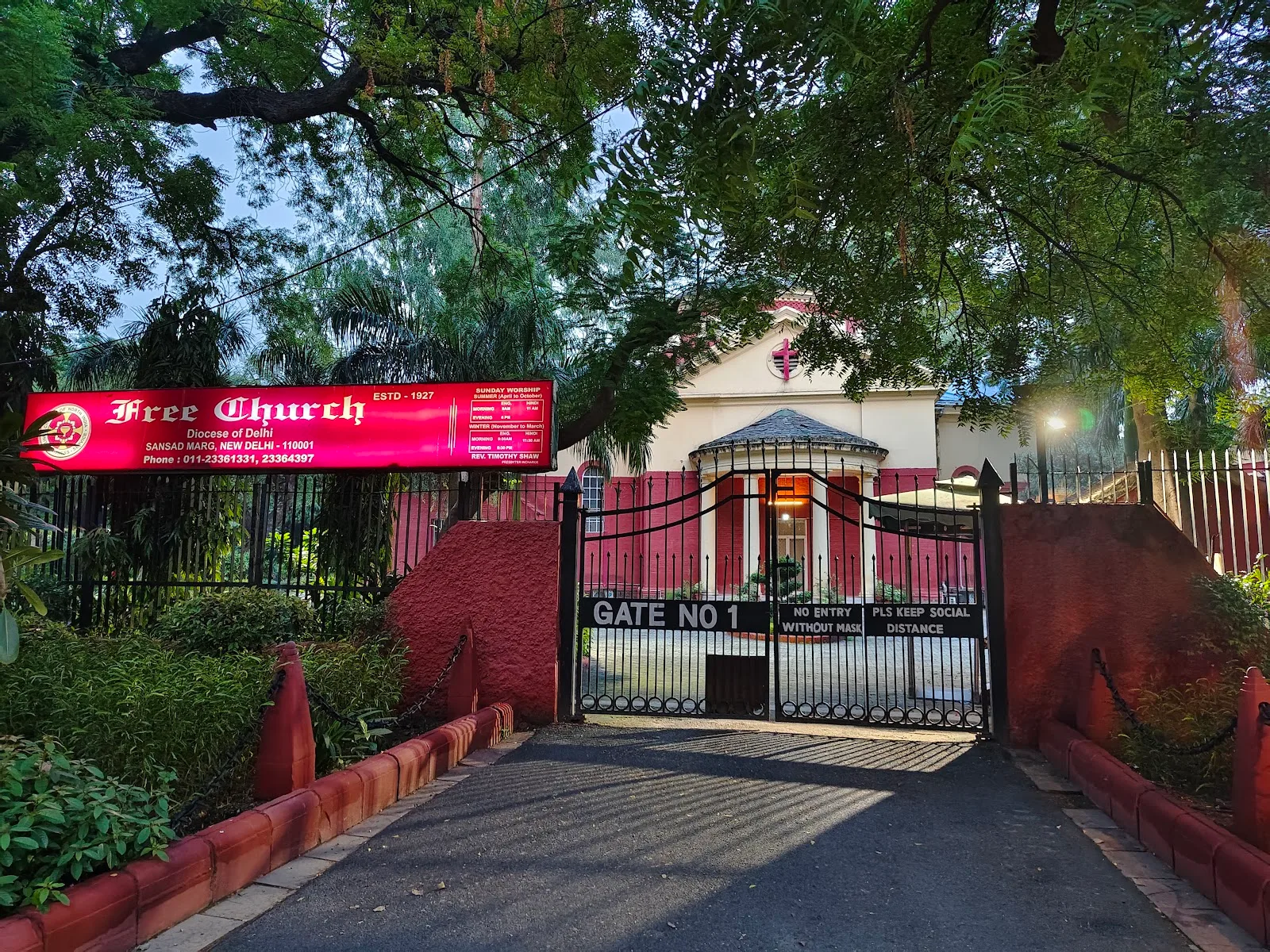 Free Church ( C.N.I ) Connaught Place