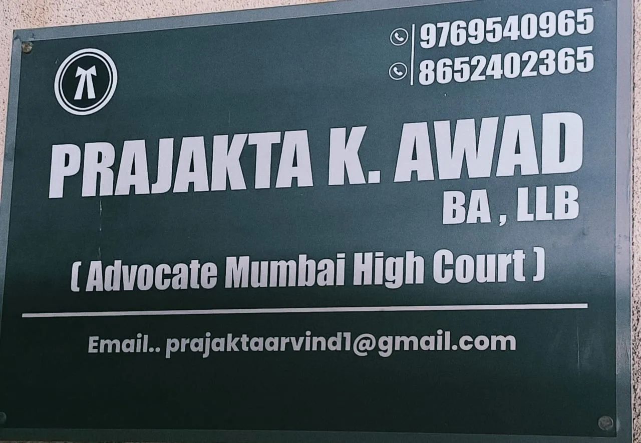 Notary and legal services Adv.prajakta Awad