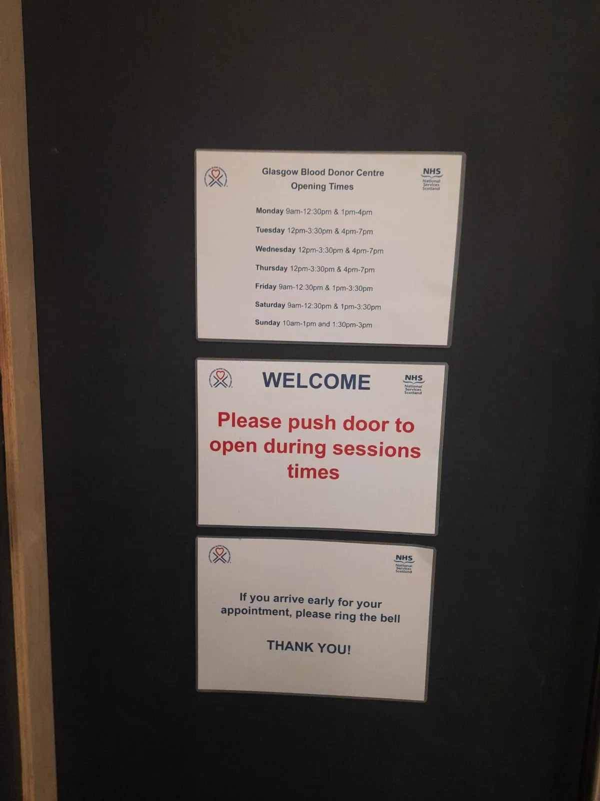 Glasgow Blood Donor Centre
