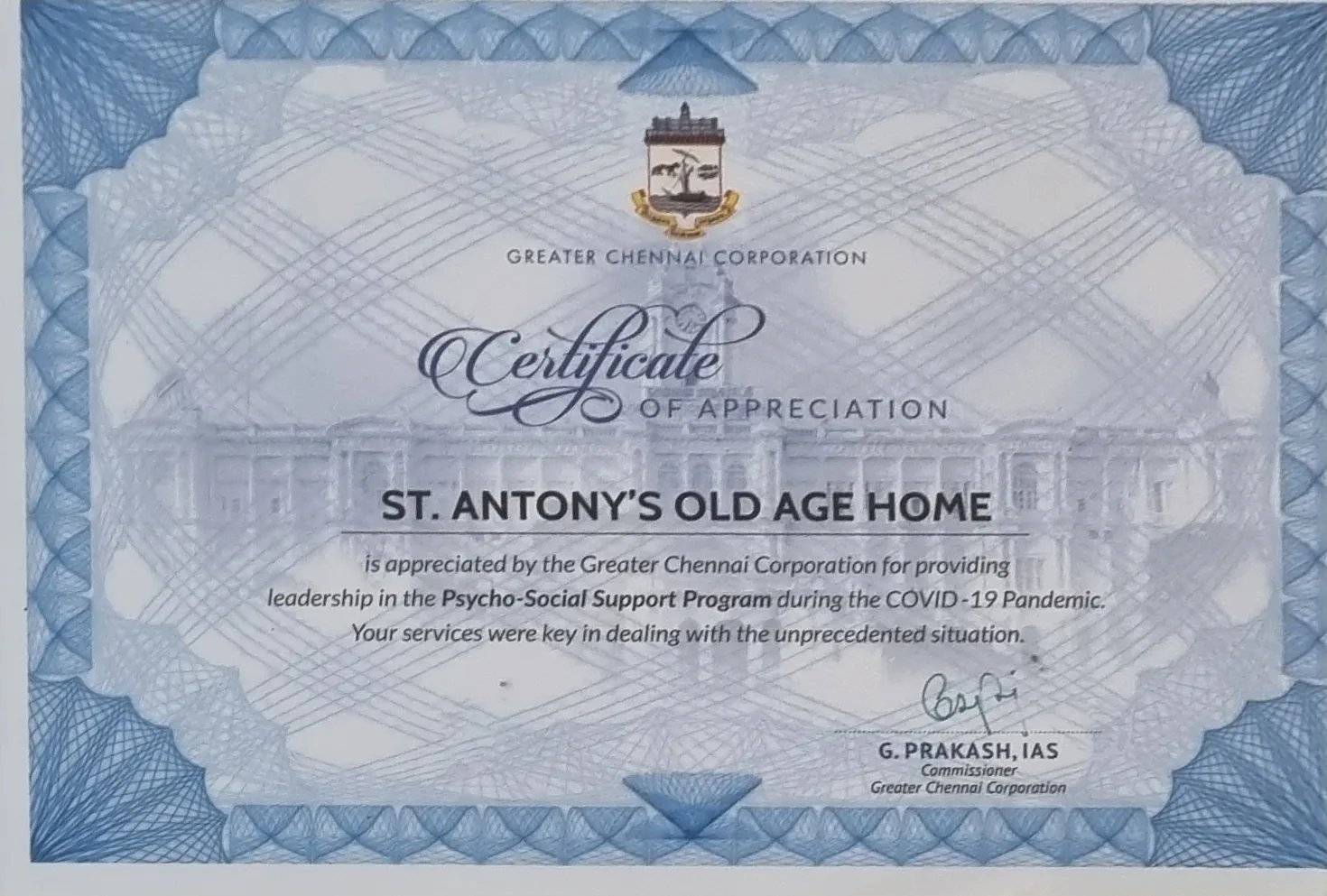 St Antony's Old Age Home