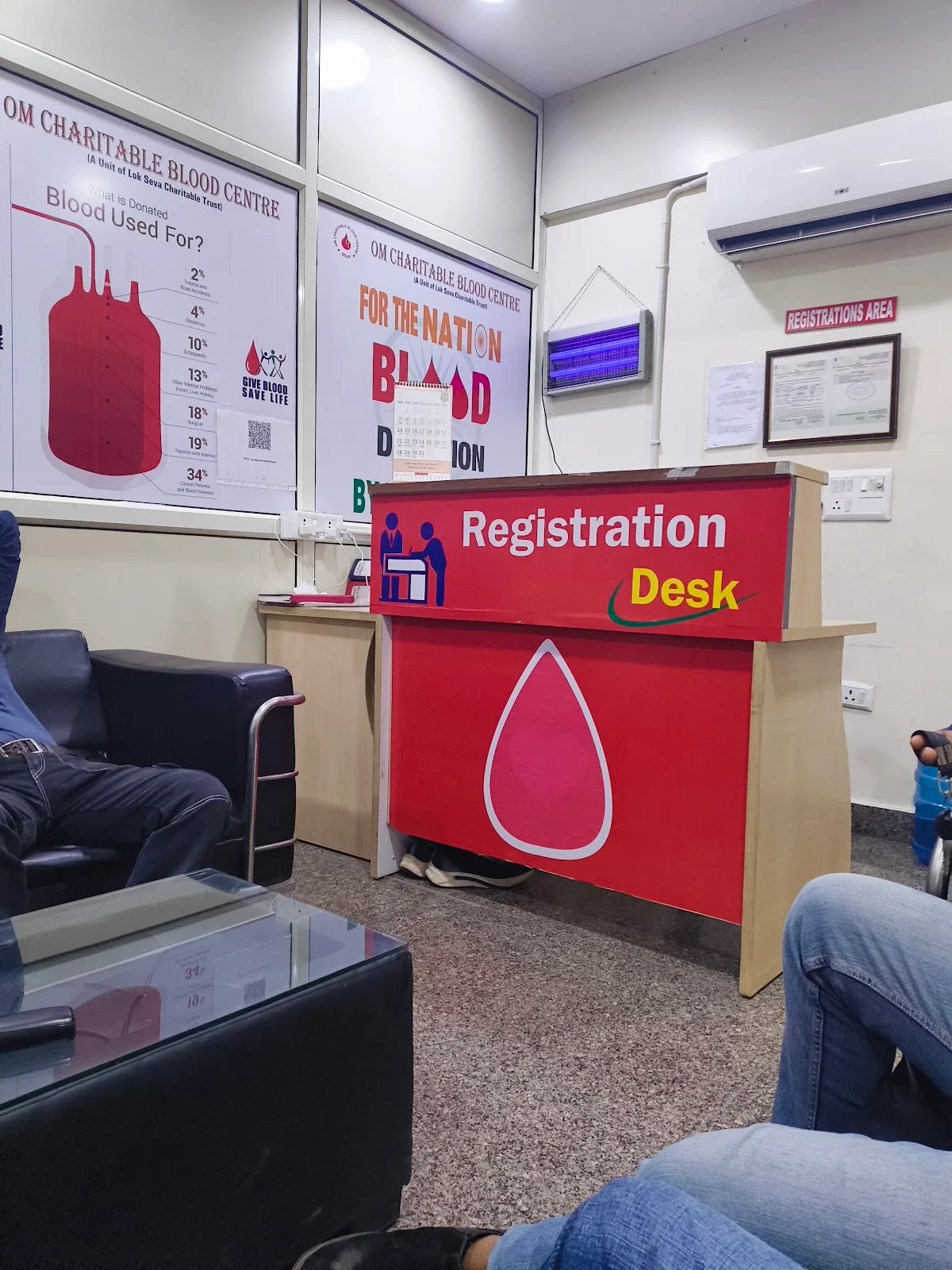 OM CHARITABLE BLOOD CENTRE