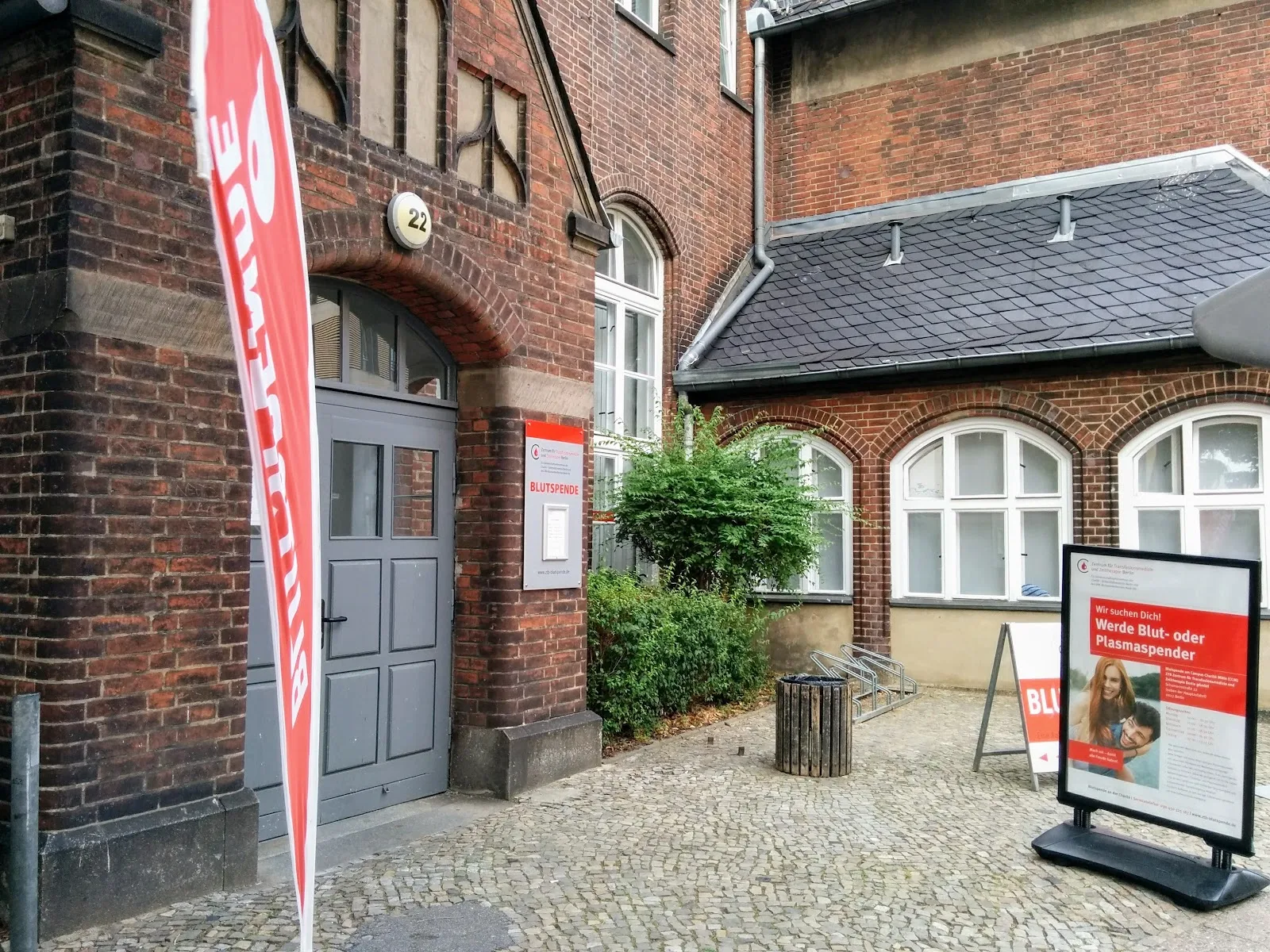 Blutspende Charité Campus Mitte - ZTB Zentrum für Transfusionsmedizin und Zelltherapie Berlin gGmbH