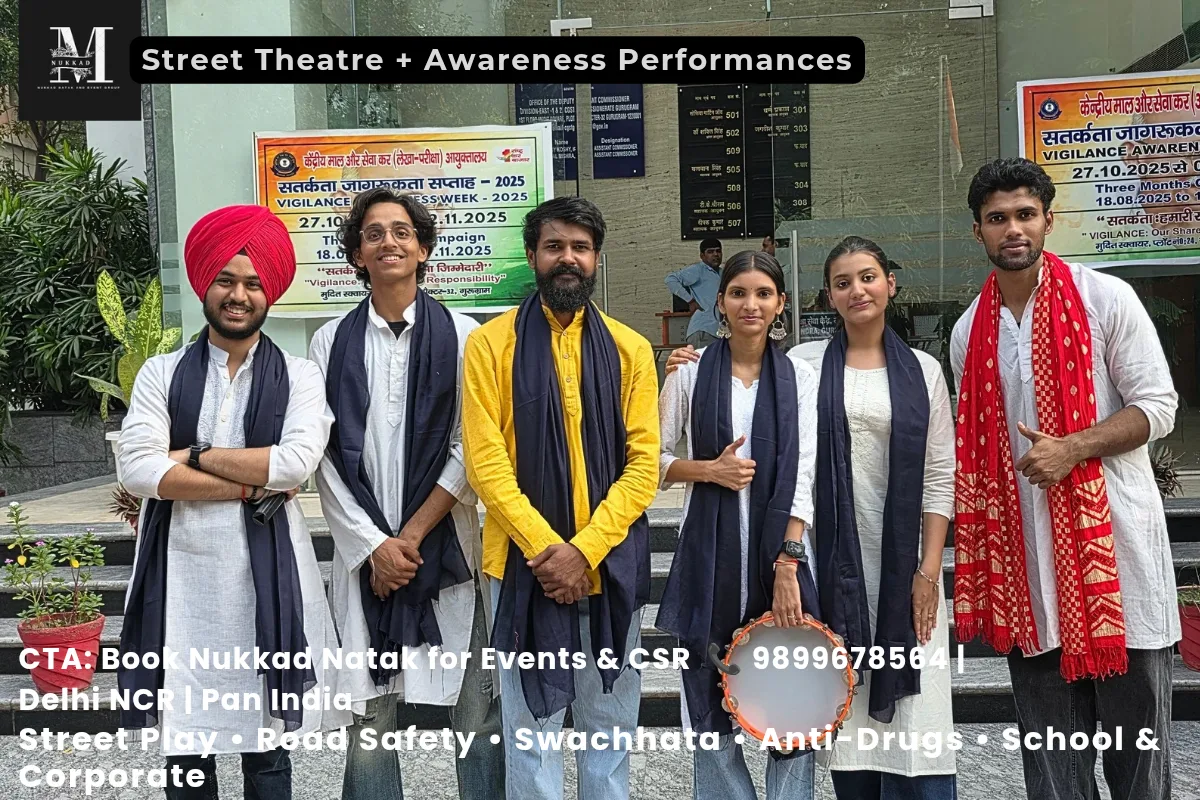 Maadhyam Nukkad Natak and Event Group – Street Play Team Delhi NCR