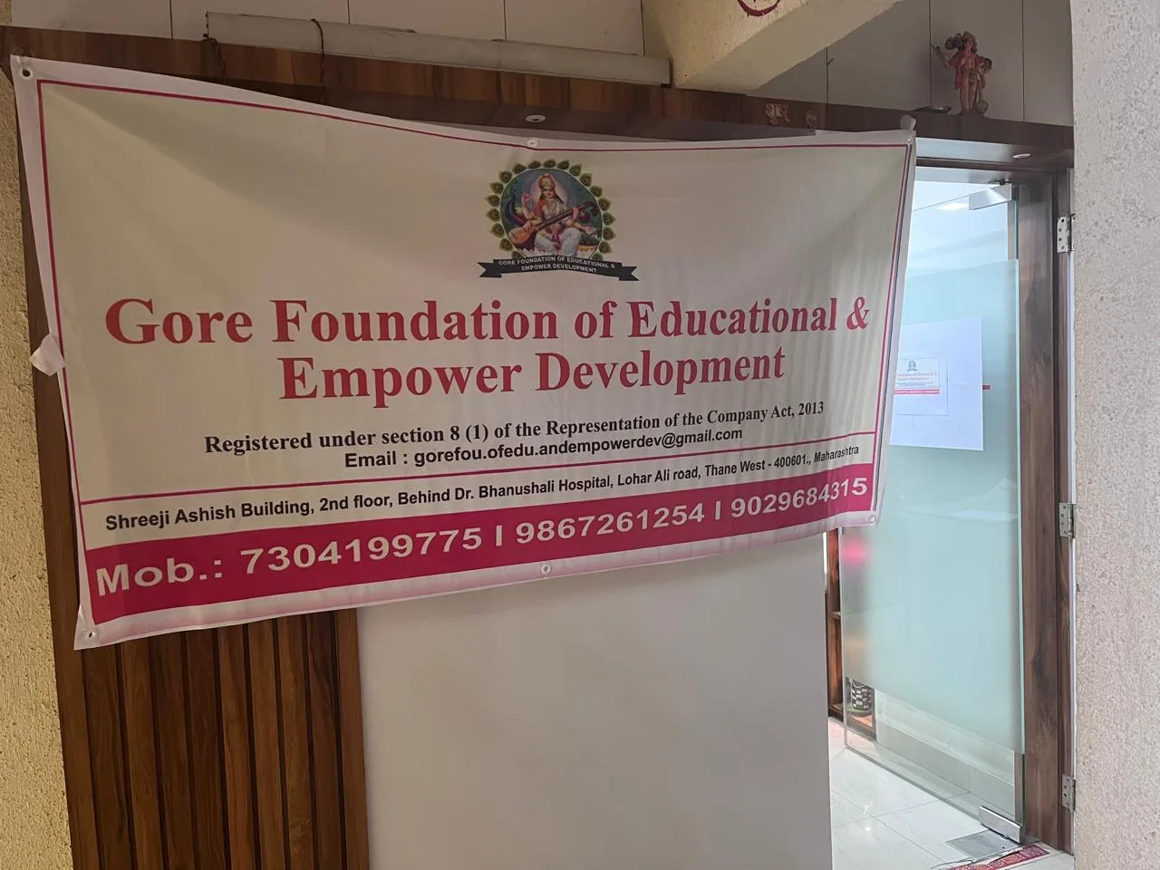 Gore Foundation of Educational & Empower Development:Children Education, Social Welfare, NGO For Women, Charity in Thane West