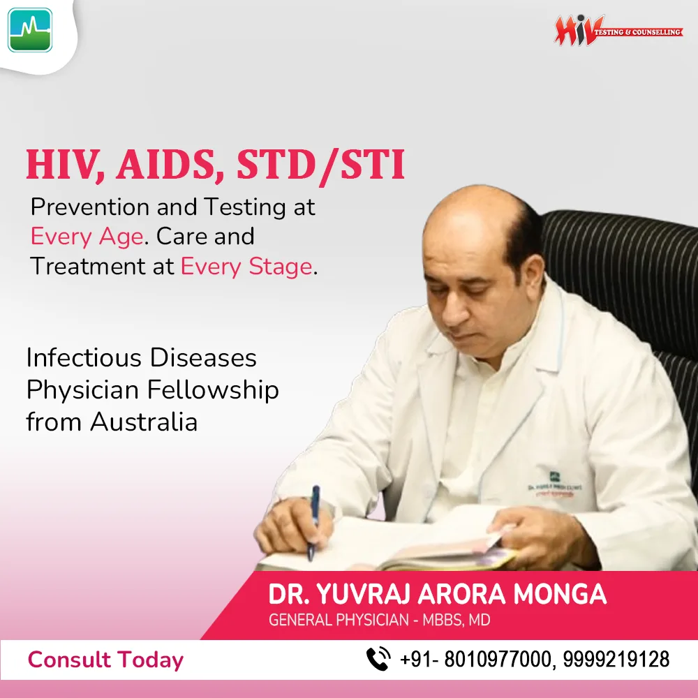 Pep HIV Specialist Doctor in Delhi | Dr. Monga - Best Infectious Disease Specialist for HIV Treatment