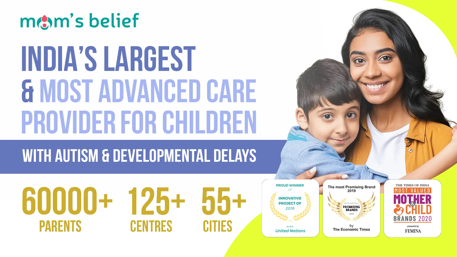 Mom's Belief Learning Centre - Samvedna, Delhi | Autism Therapy Centre | ABA Therapy | Occupational Therapy | Speech Therapy