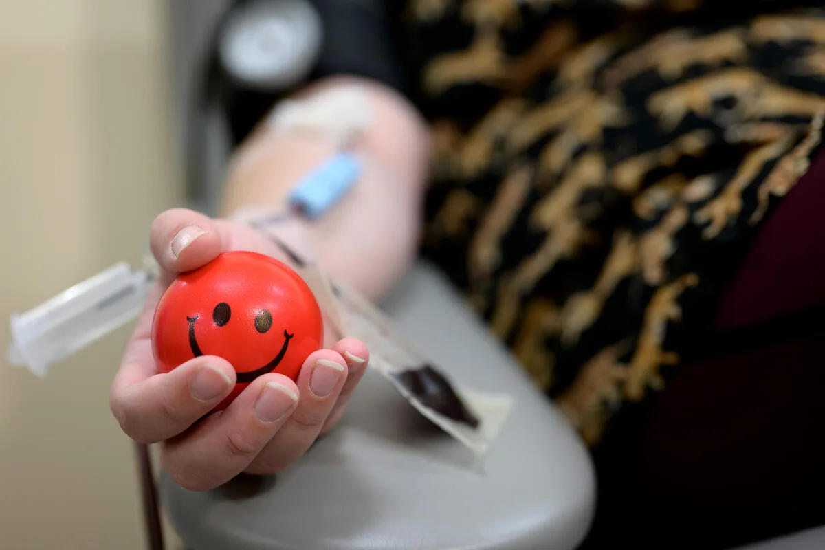 Memorial Sloan Kettering Cancer Center Blood Donation Room