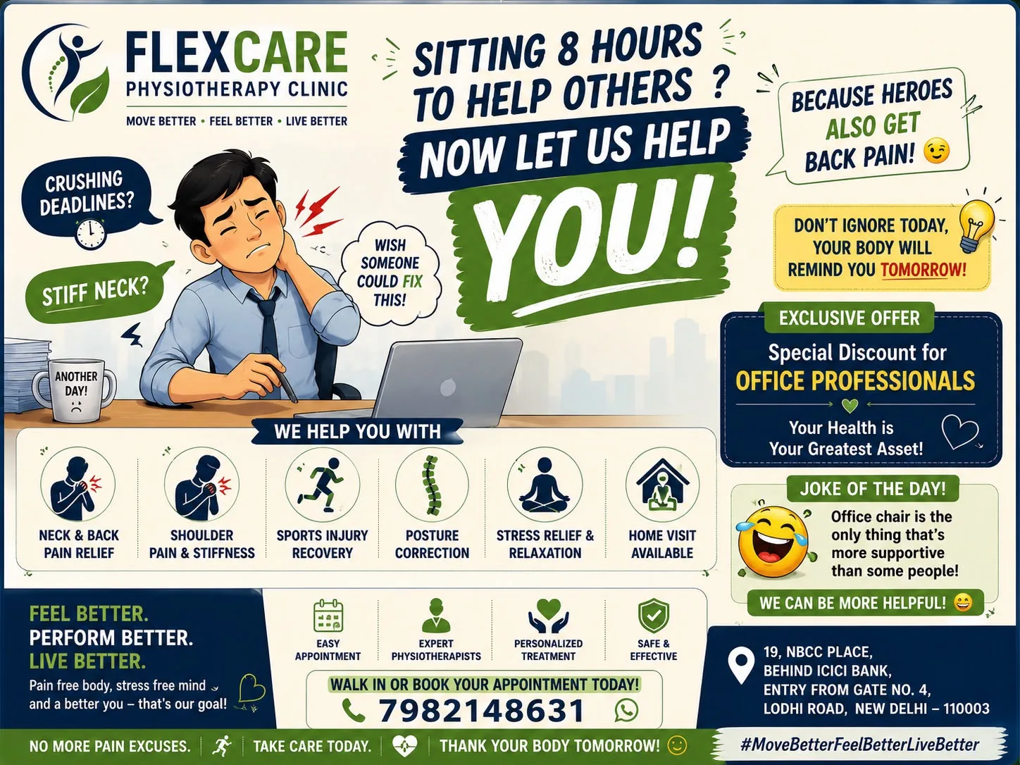 Dr Simran’s Flexcare Physiotherapy clinic
