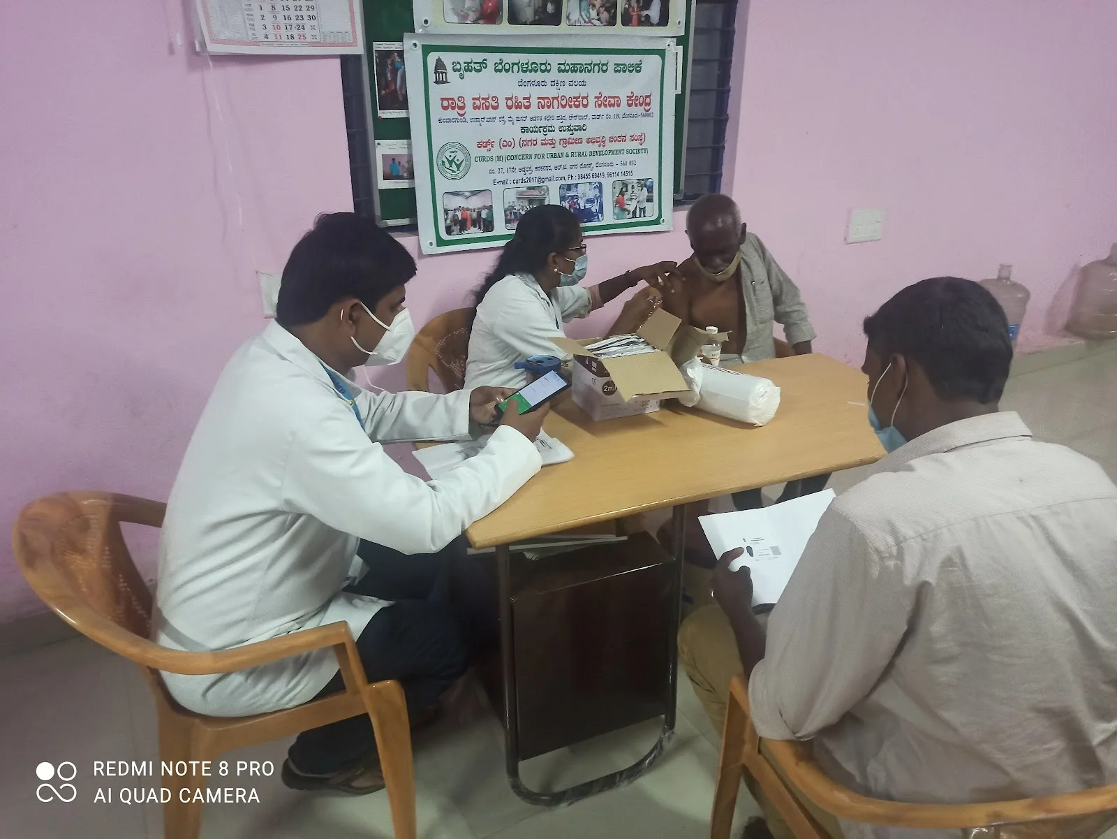BBMP Night Shelter, Curds M, shelter 1, Kumbaragundi