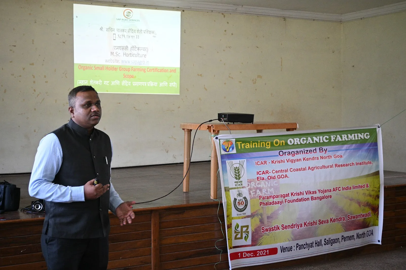 SAP Agro Services, Organic Farming Training Institute, Certification & Consultancy