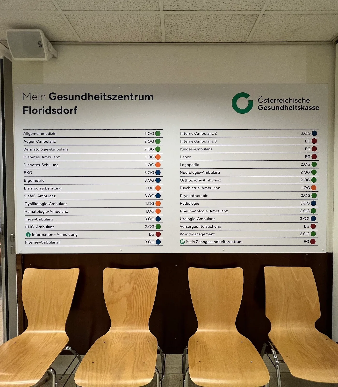 ÖGK Mein Gesundheitszentrum Floridsdorf - Österreichische Gesundheitskasse