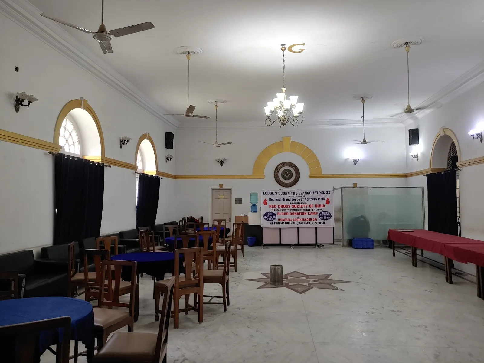 Masonic Club, janpath, new delhi