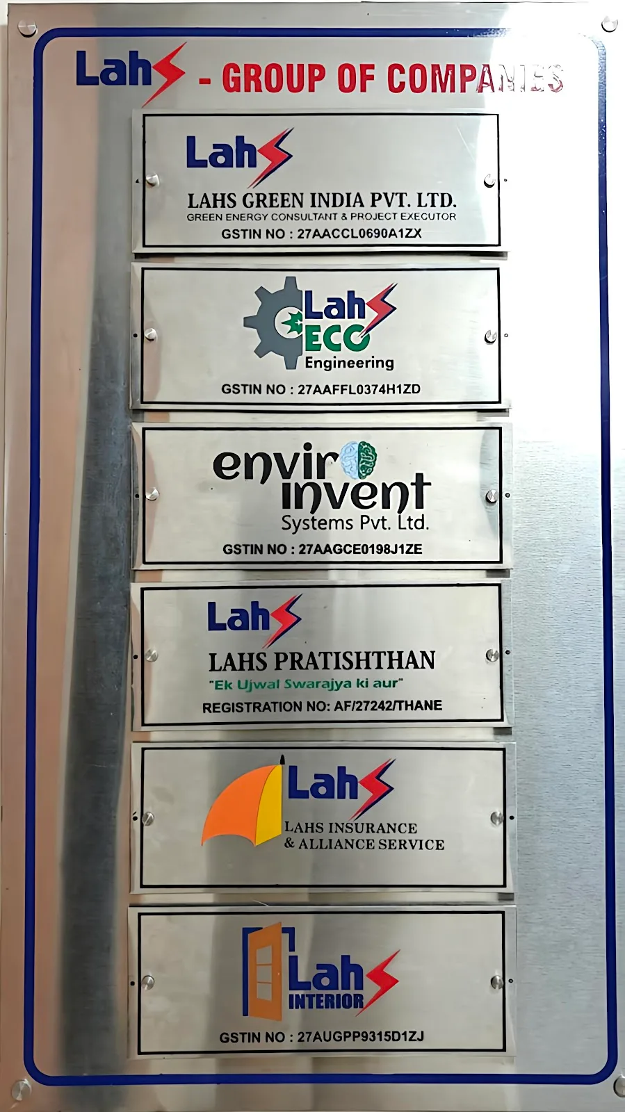Lahs Green India Pvt. Ltd