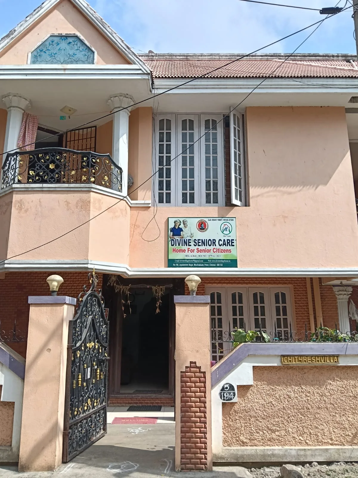 Divine Senior Care - Old Age Home in Chennai | Senior Care Home Near Porur | Old age home monthly cost
