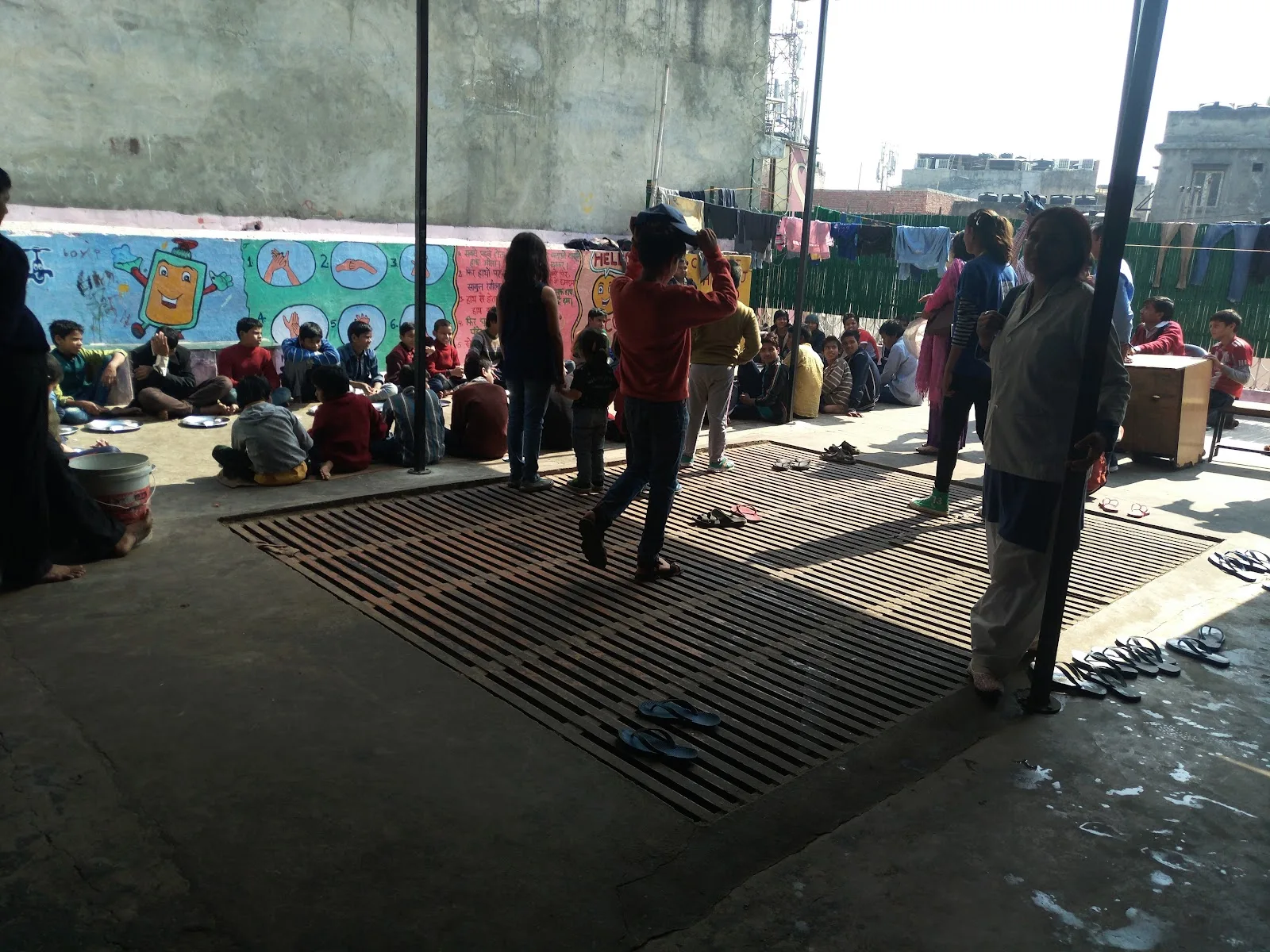 Salaam Baalak Trust open shelter- Delhi