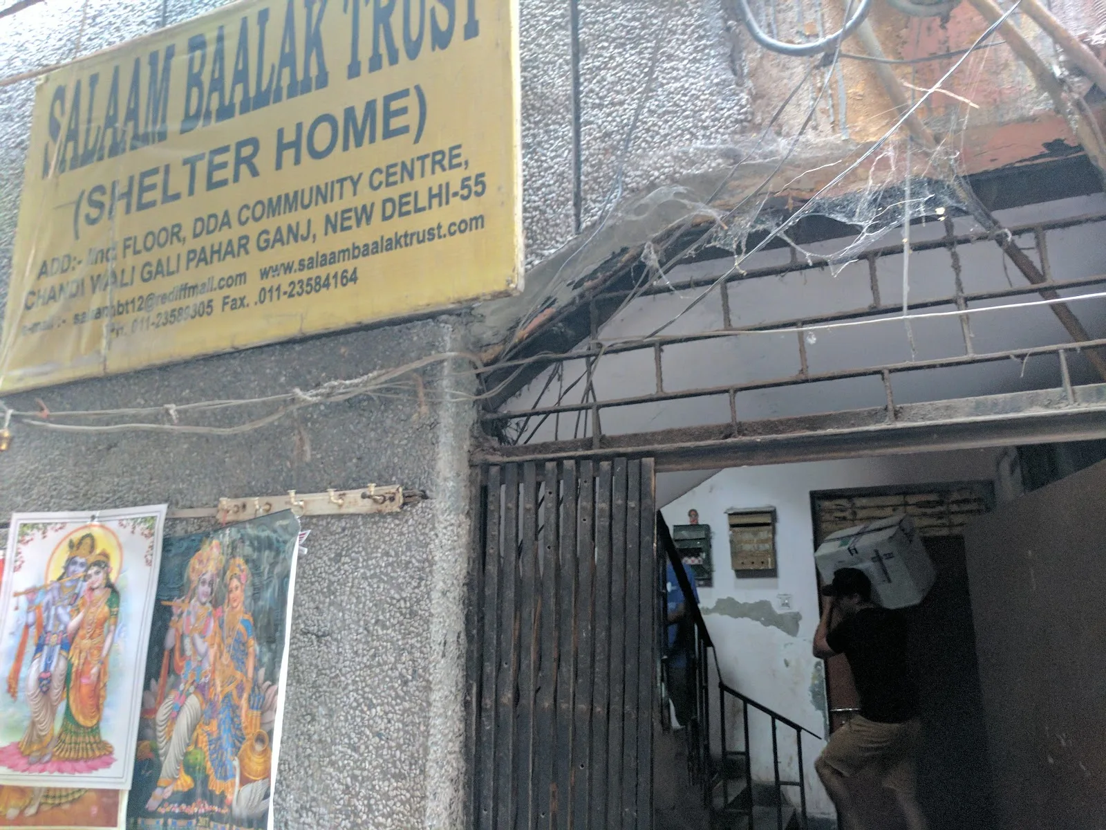 Salaam Baalak Trust open shelter- Delhi