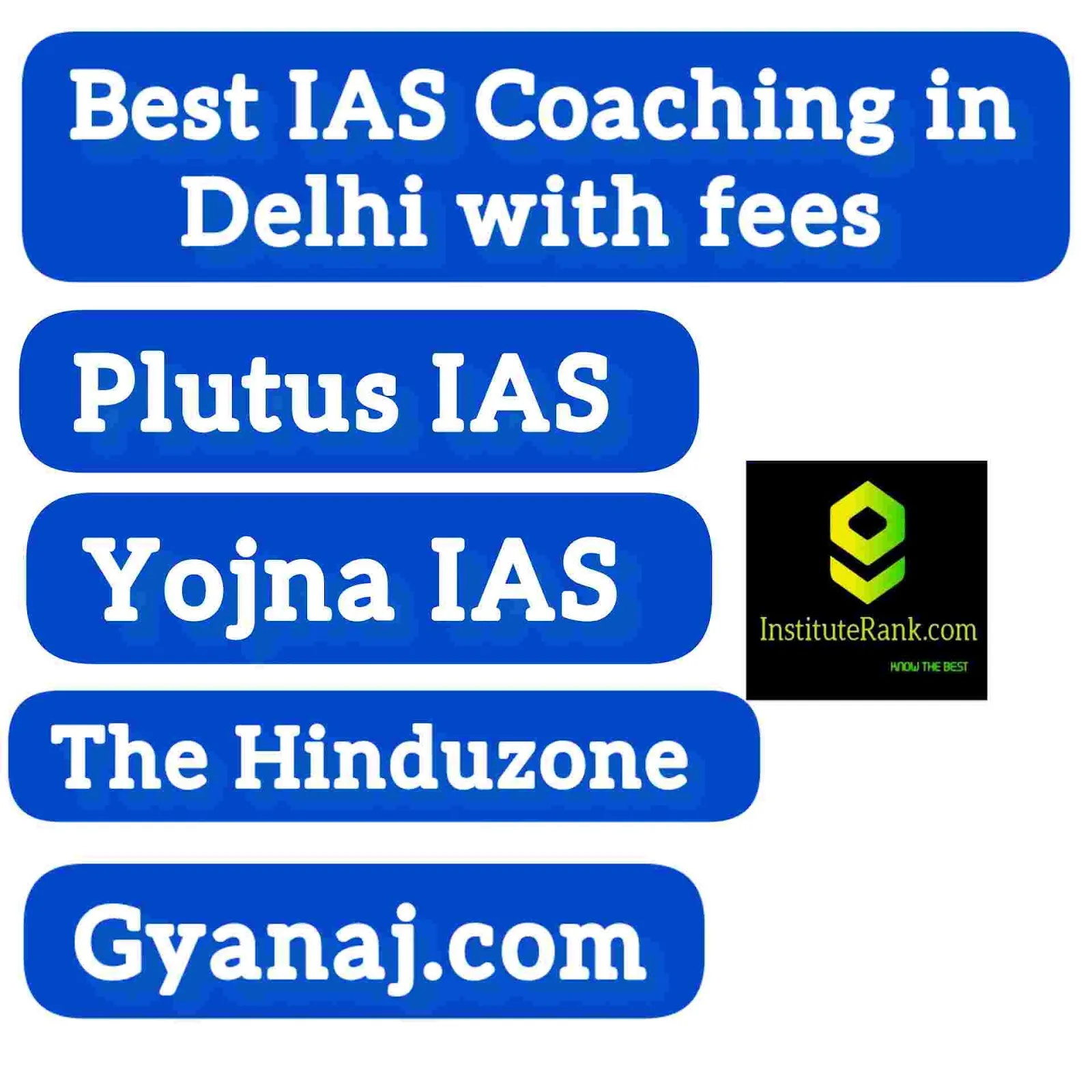 Institute Rank - Best Coaching Institute