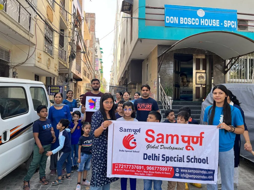 Sampoorn Delhi Special School, Centre for ASD, ADHD, Intellectual Disability, speech therapy, occupational therapy ,ABA