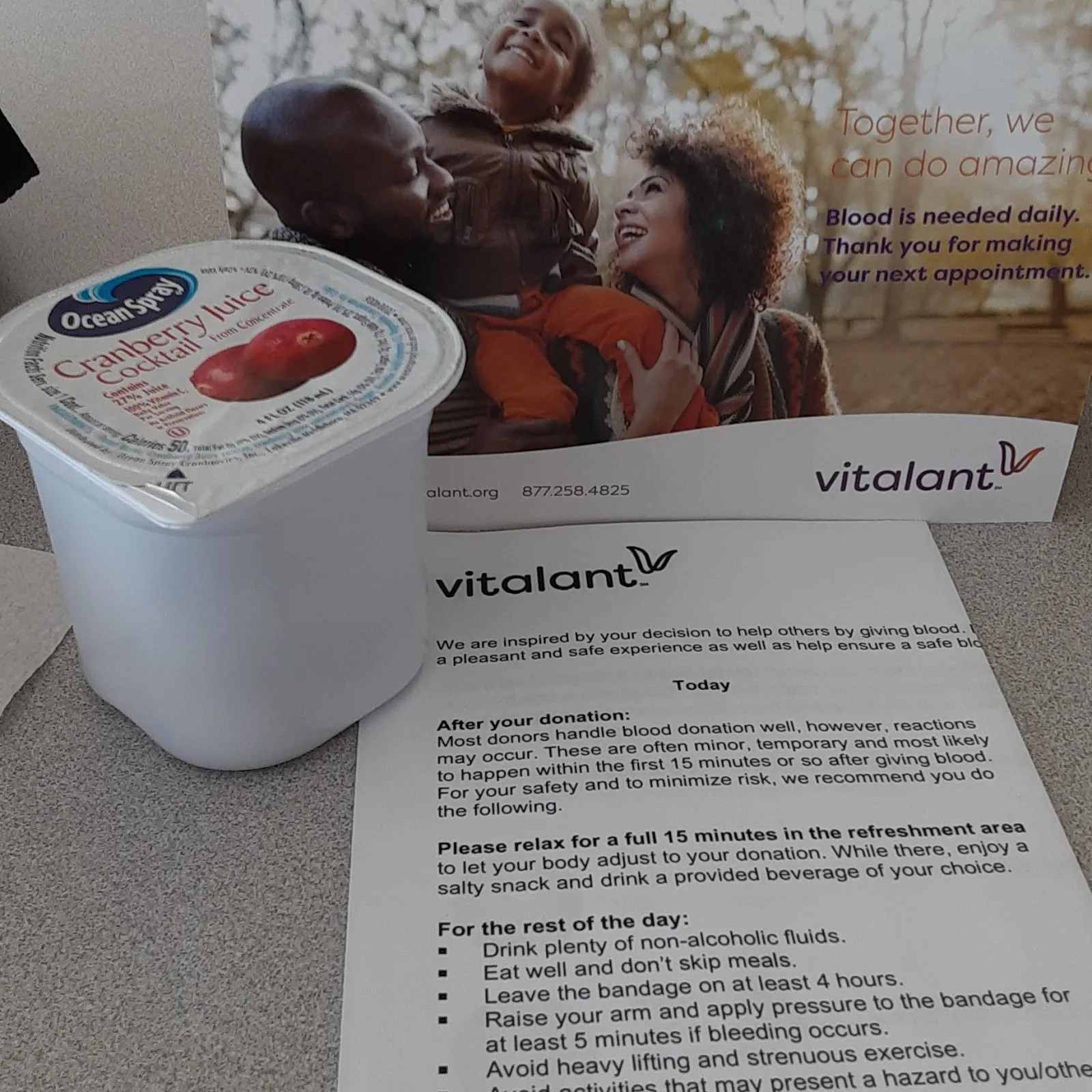 Vitalant Blood Donation- Schaumburg