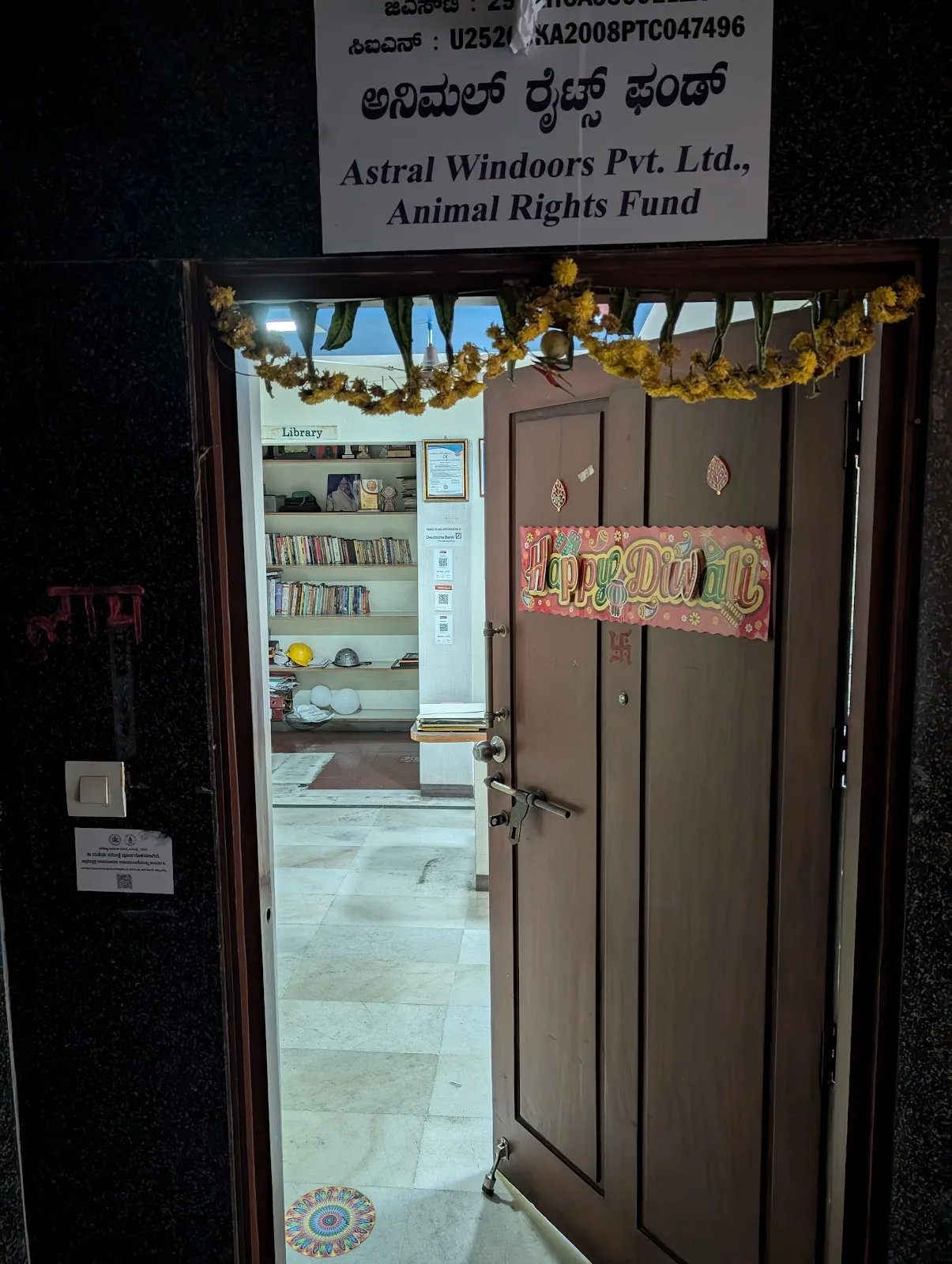 Animal Rights Fund (ARF) Office,Vegan Club
