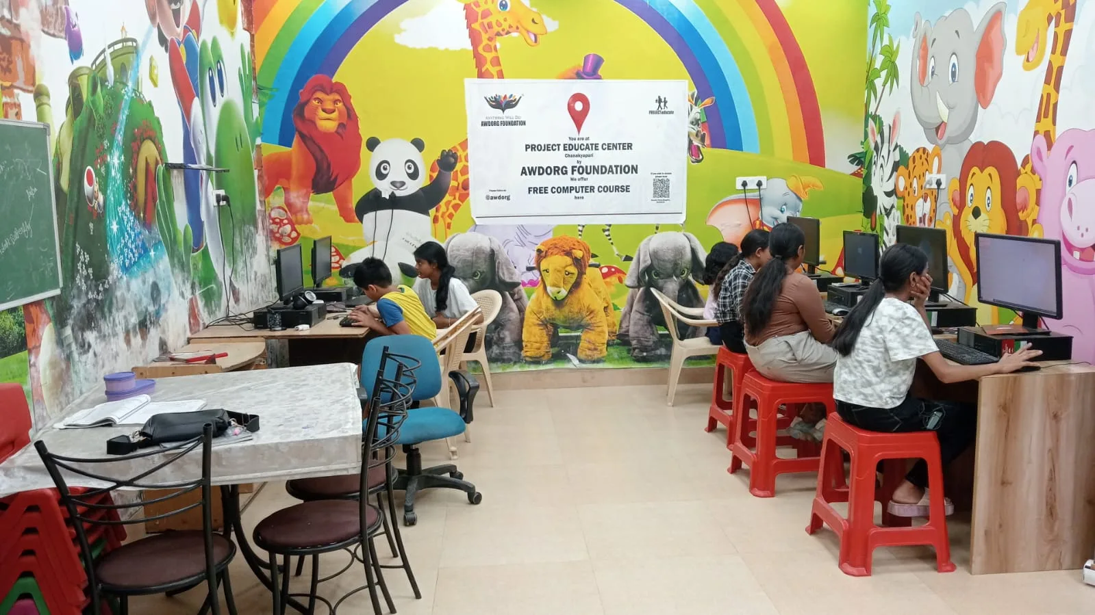 Project Educate Center, Chanakyapuri- AWDORG FOUNDATION
