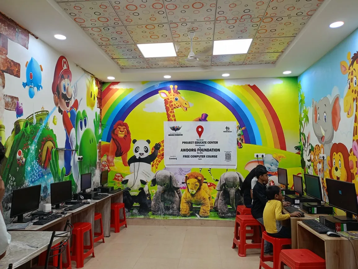 Project Educate Center, Chanakyapuri- AWDORG FOUNDATION