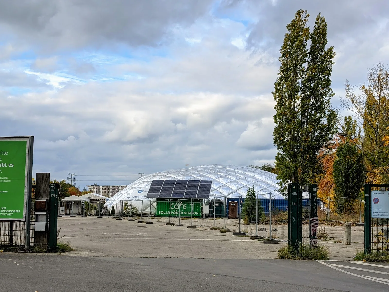Notübernachtung am Containerbahnhof - Berliner Stadtmission