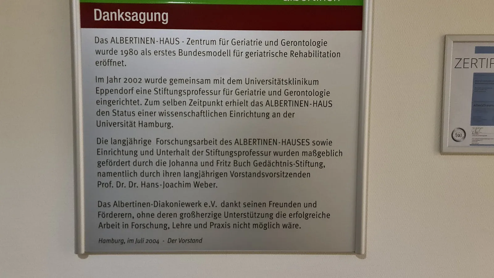 Albertinen Haus - Wohnanlage
