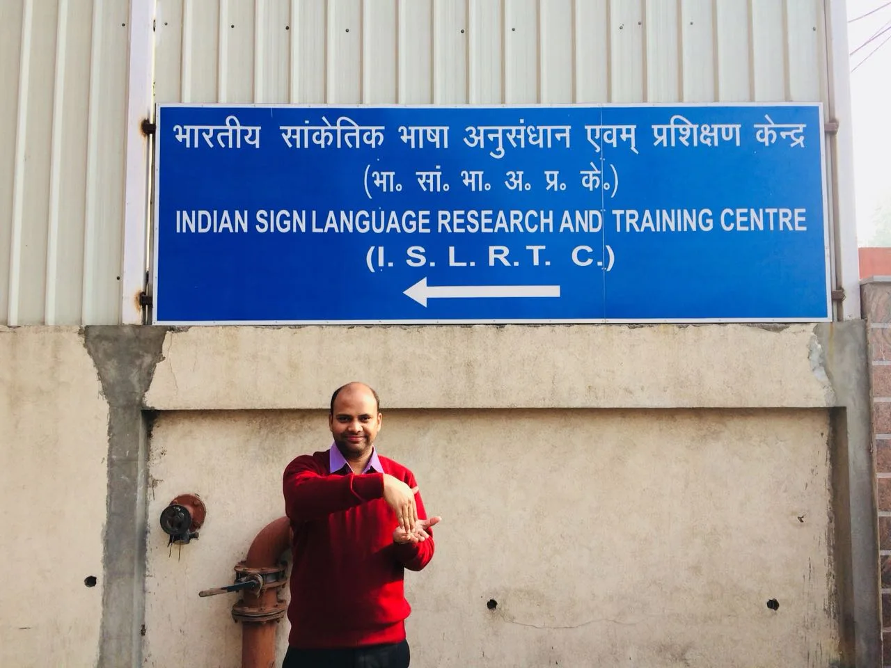 Indian Sign Language Research And Training Centre