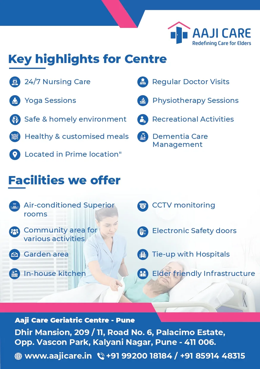 Aaji Care Elder Care Centre | Premium Old Age Home| Assisted Living Centre in Versova, Mumbai