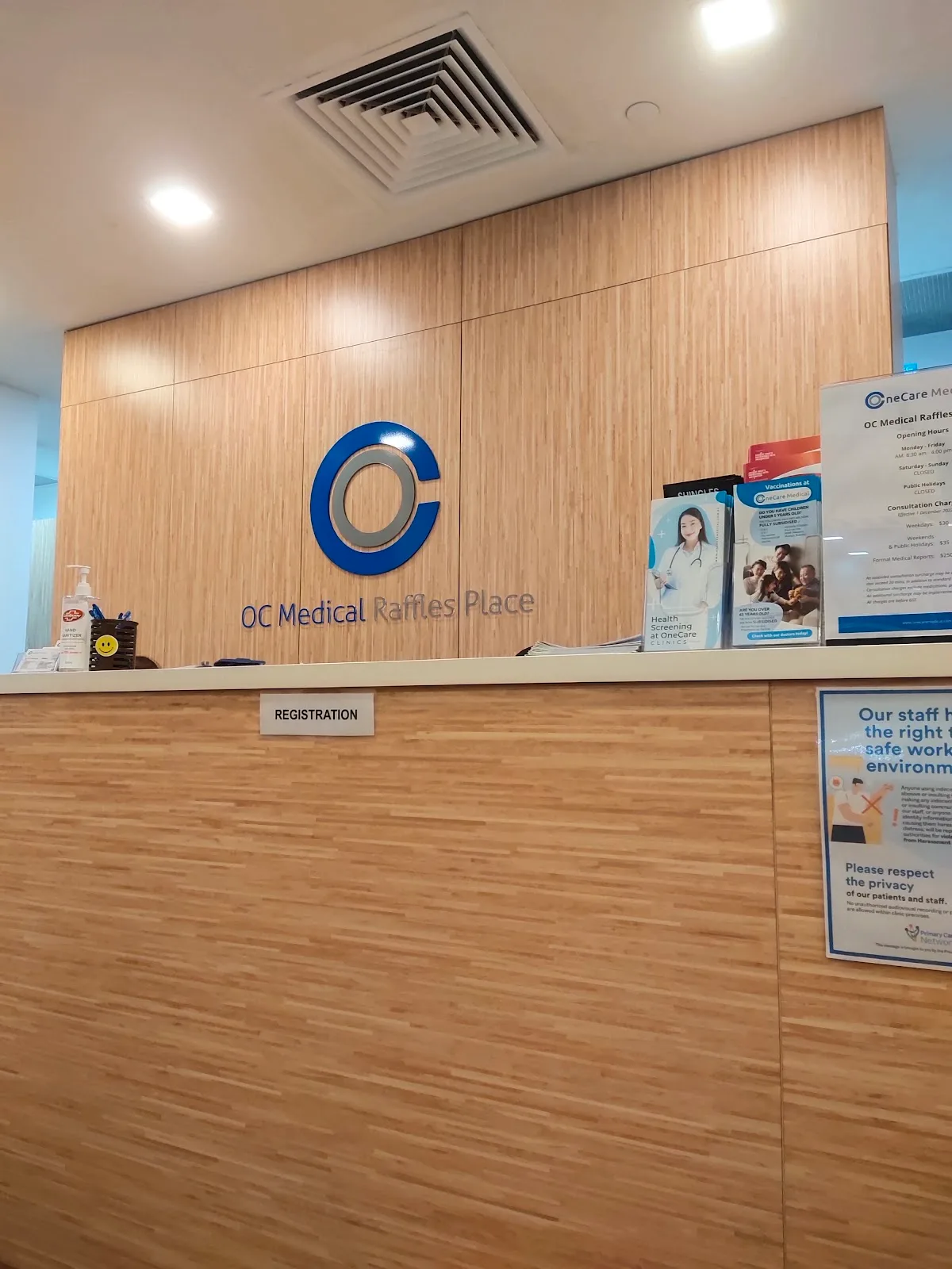 HMI OneCare Clinic Raffles Place