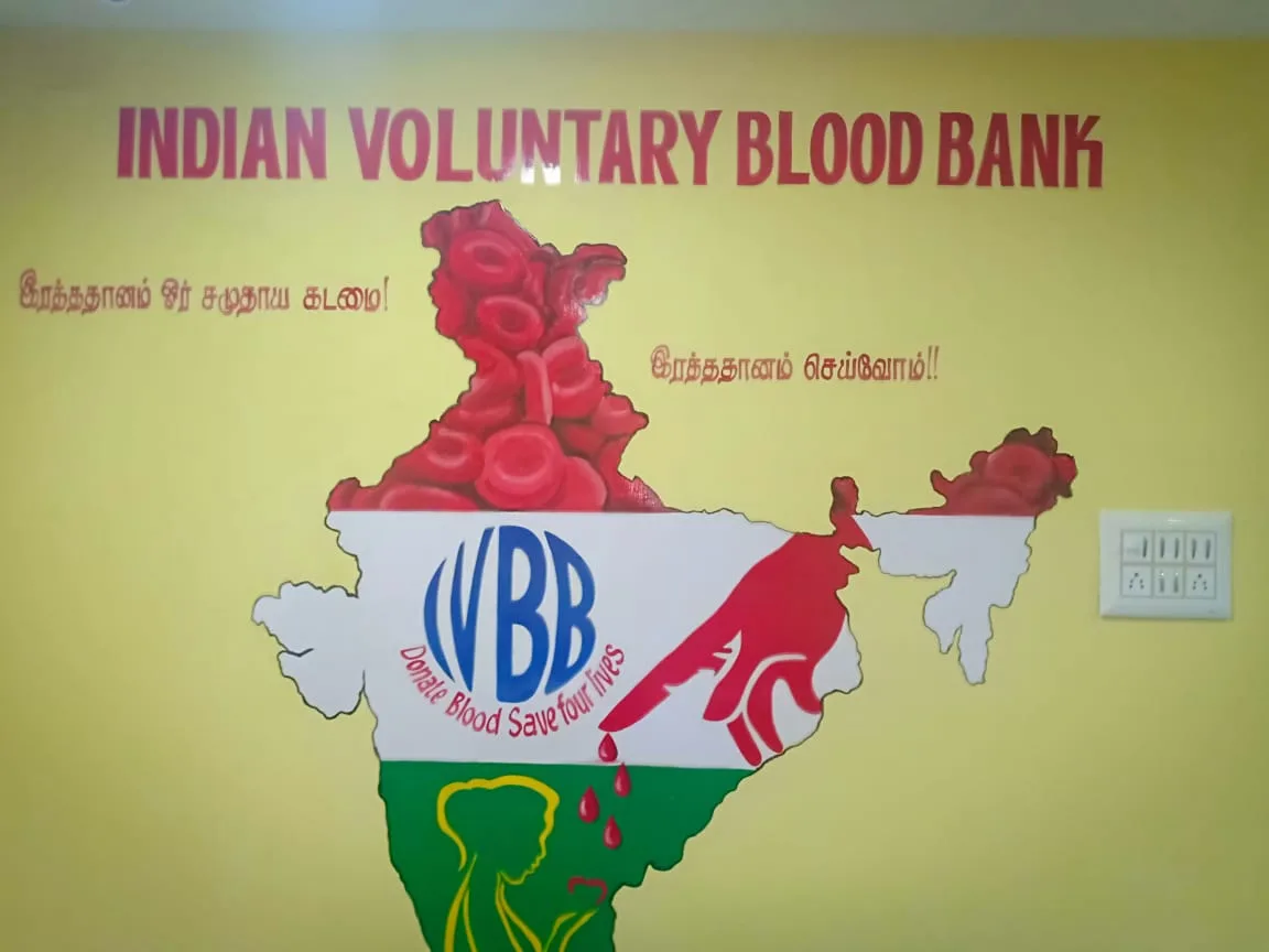 Indian Voluntary Blood Bank - Blood Donation Camp, Platelet Donation, Chennai Blood Banks