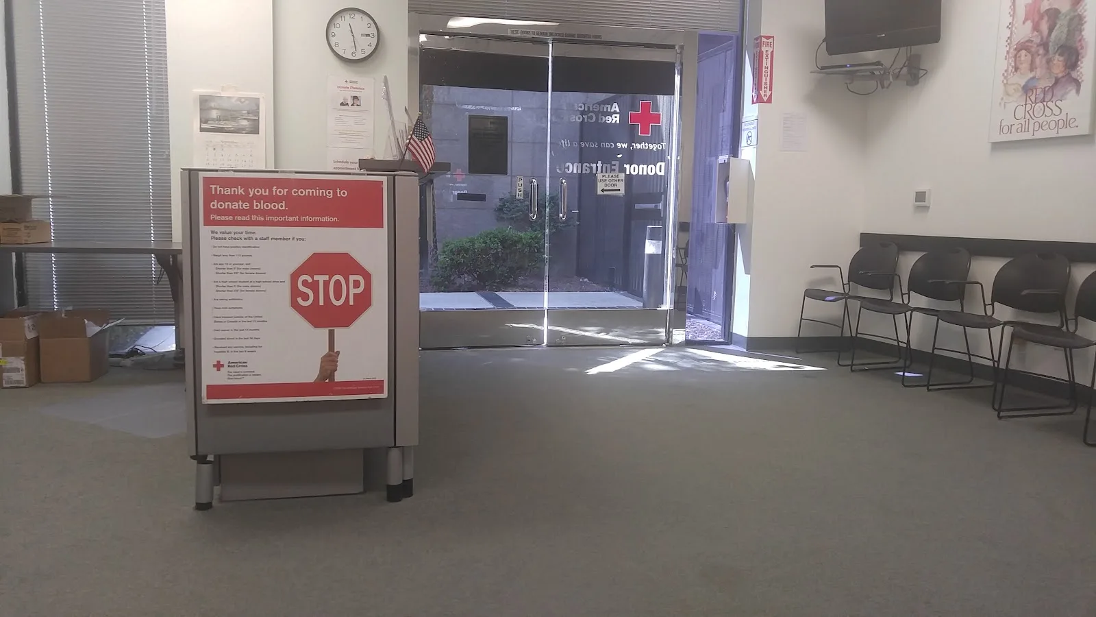 American Red Cross Blood Donation Center