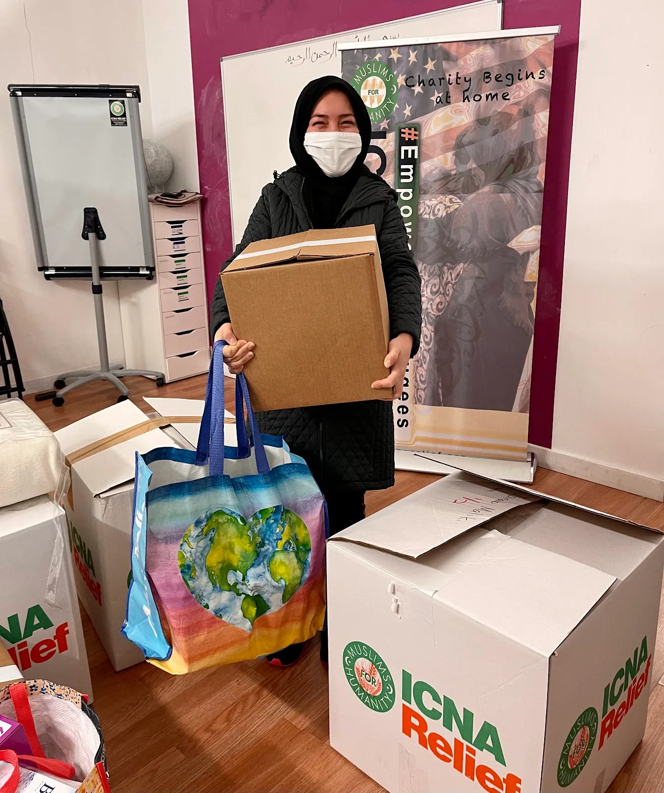 ICNA Relief Resource Center and Food Pantry