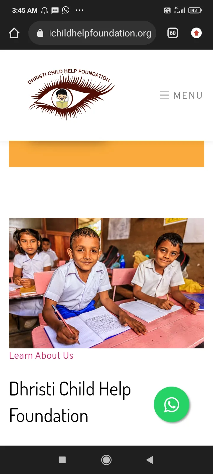 Dhristi child help foundation