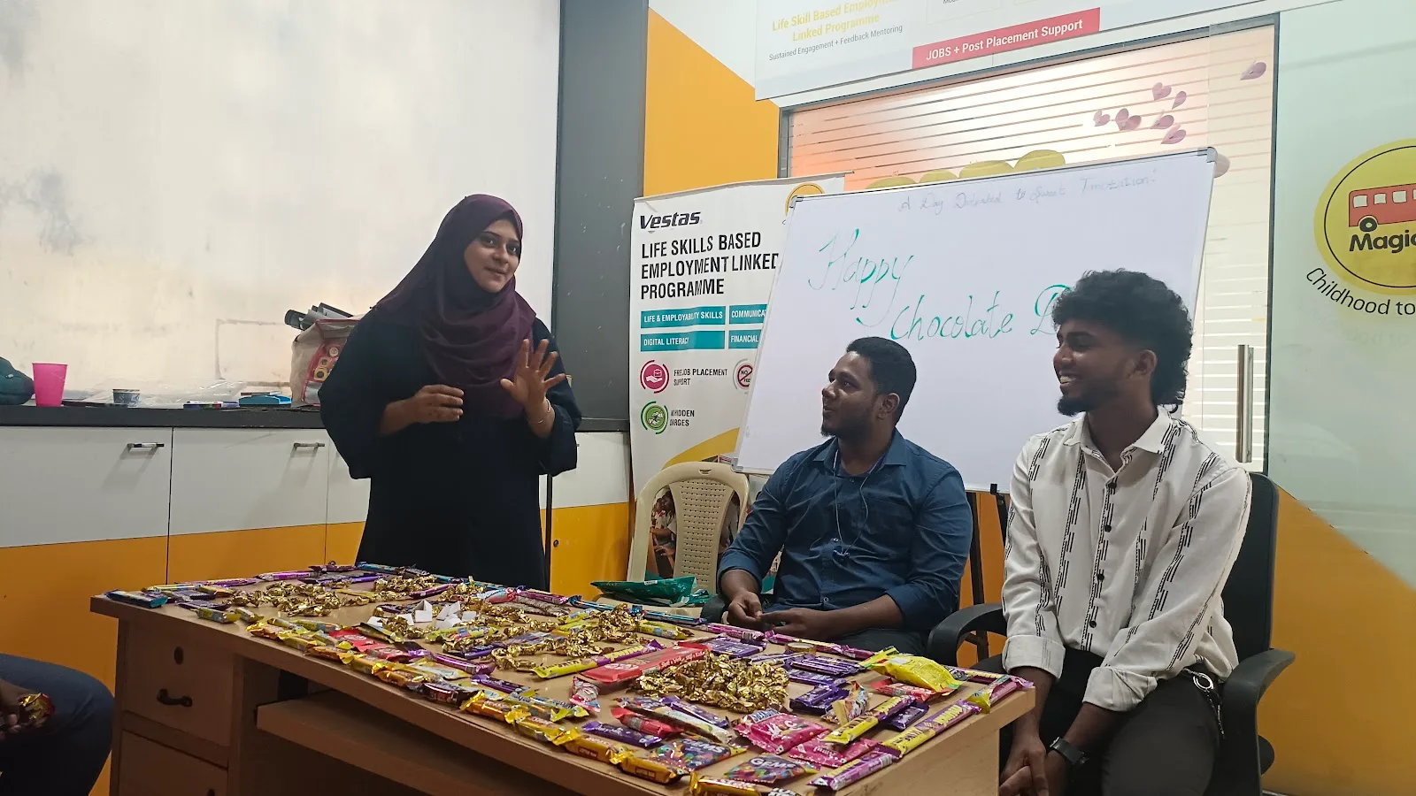 Magic Bus India Foundation -Wall Tax Road