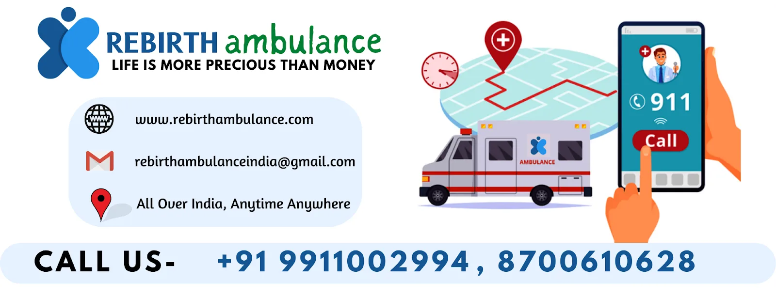 Rebirth Ambulance India