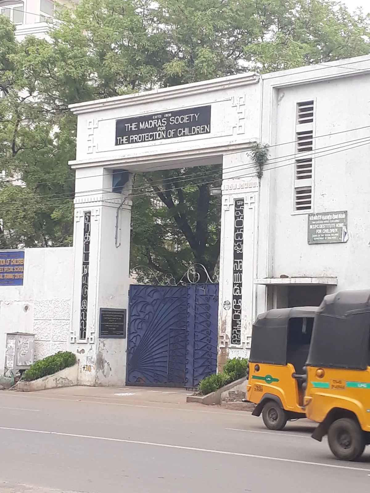 The Madras Society For The Protection Of Children