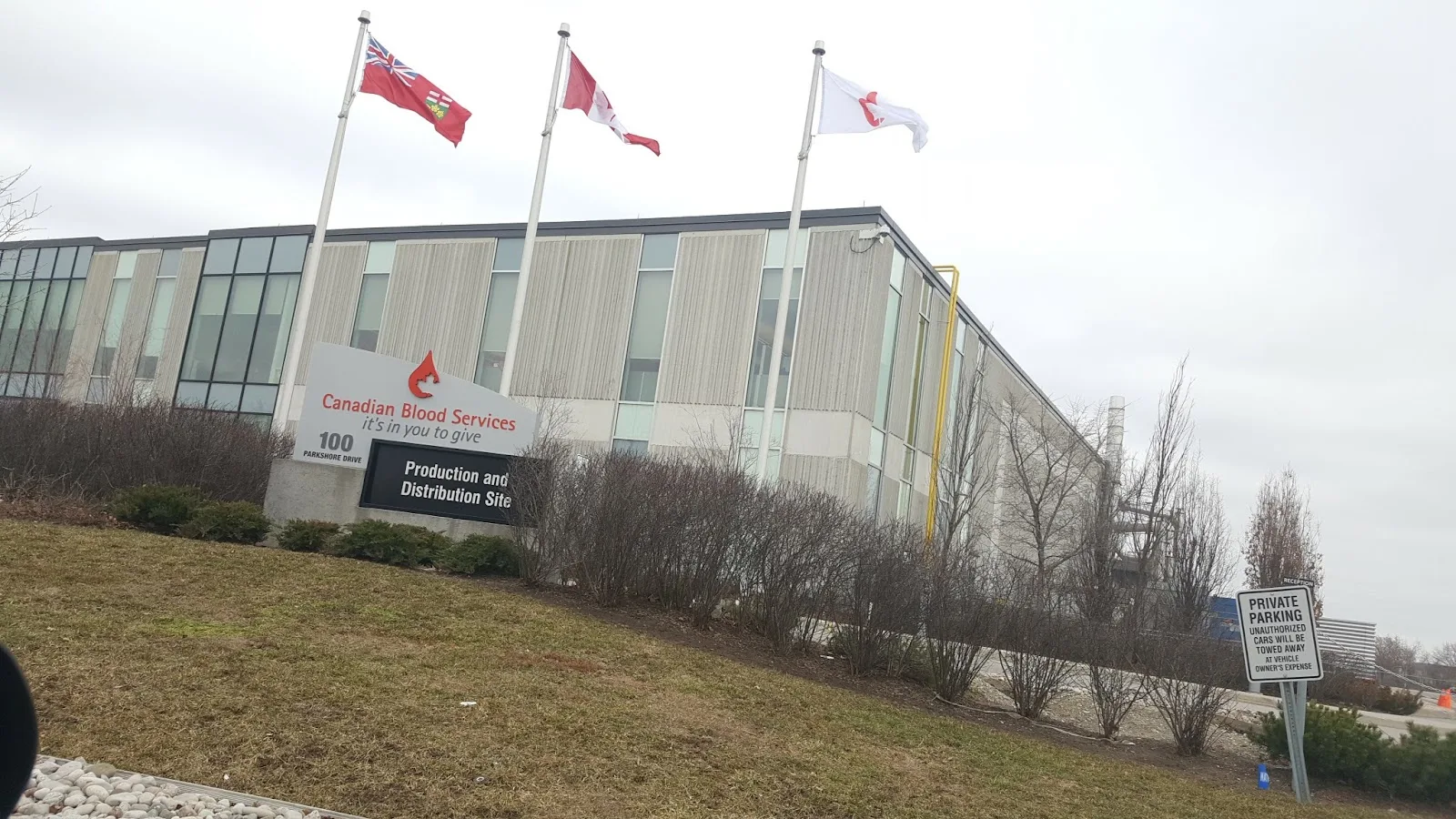 Canadian Blood Services Production Site