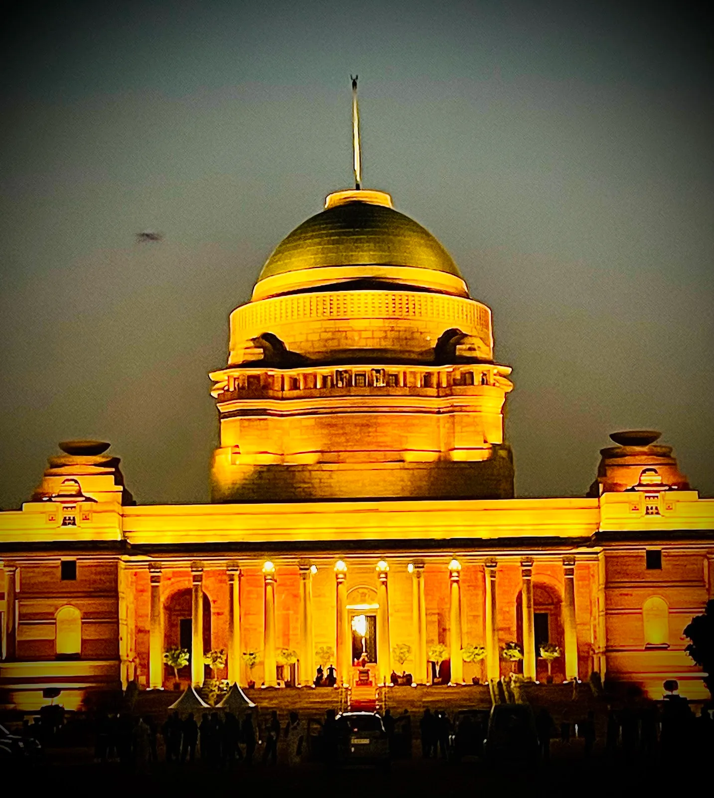 Reception of Rashtrapati Bhavan