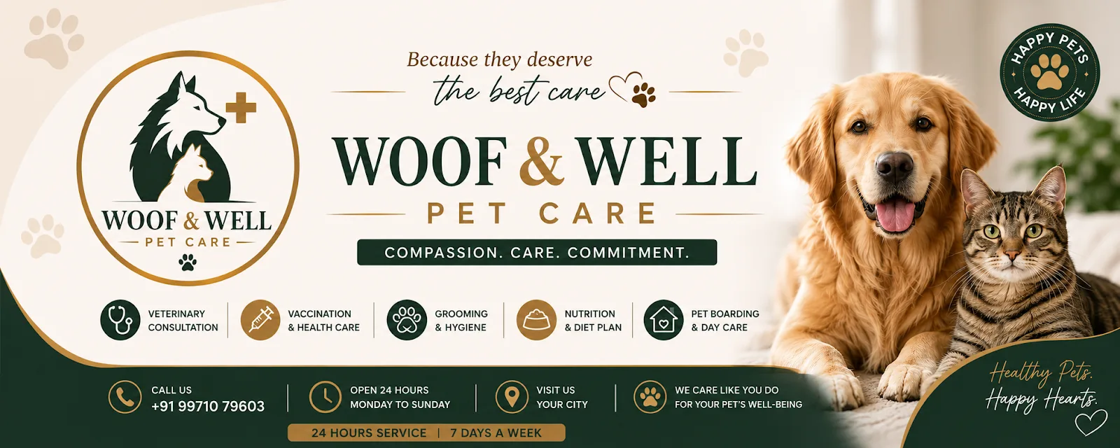 Woof and Well Pet Care