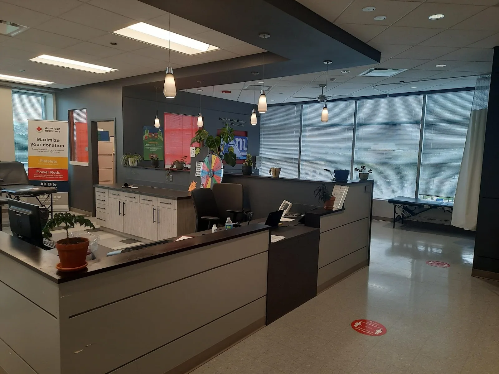 Red Cross R Scott Falk Family Blood Donation Center